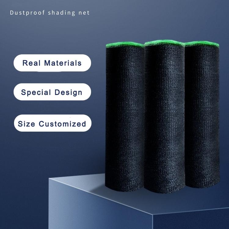 87 Black Knitted Shade Cloth, Precut Panel Zirhero A professional