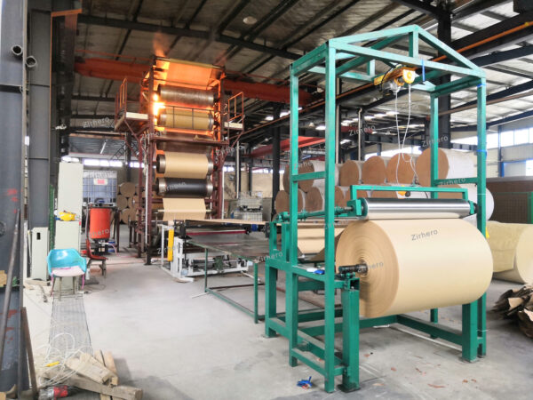 China High quality kraft pad machine line